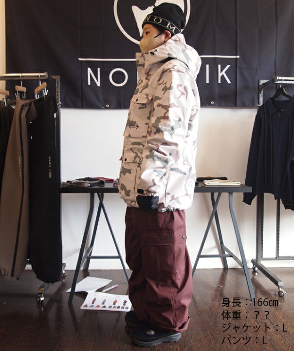 楽天市場】NOMADIK【ノマディック】ウェア 777 SNOW WEAR JKT カラー 
