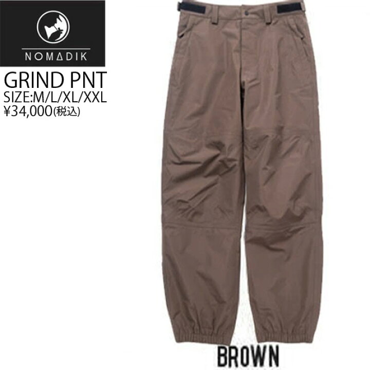 楽天市場】NOMADIK【ノマディック】ウェア GRIND SNOW WEAR PNT カラー 