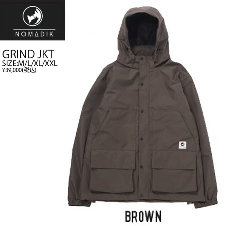 楽天市場】NOMADIK【ノマディック】ウェア GRIND SNOW WEAR JKT カラー 