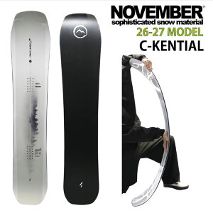 �y�\�񏤕i�zNOVEMBER C-KENTIAL 156cm�@�m�[�x���o�[�V�[�P���V�����@2026-27���f��