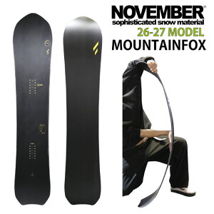 NOVEMBER MOUNTAINFOX 144-148-150-154-158cm�@�m�[�x���o�[�}�E���e���t�H�b�N�X�@2026-27���f��