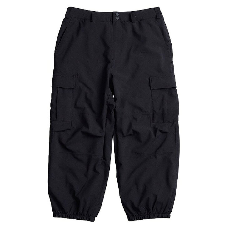 楽天市場】ROME SDS BAGGY CARGO PANTS STRETCH BLACK 23-24 : ボード  
