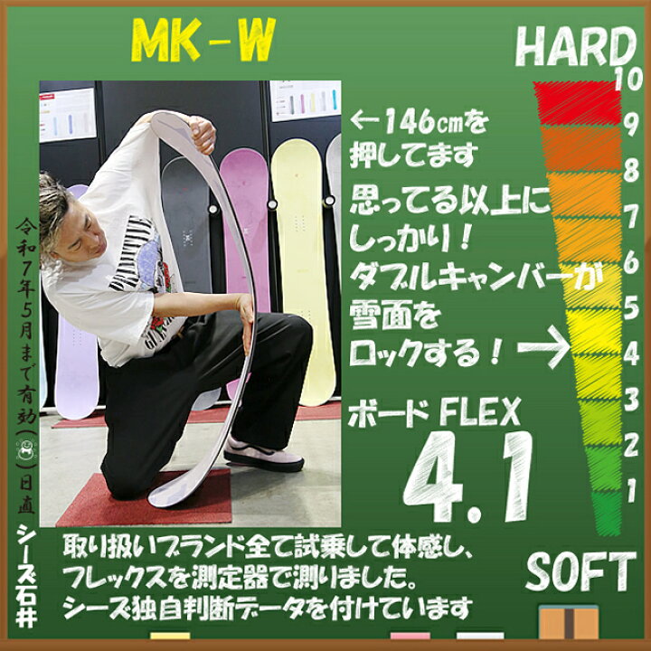 楽天市場】【メンテナンスします】WRX SB Mk-w 144/146/150/153/156cm 