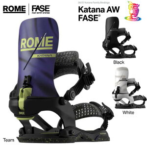 �y�\�񏤕i�z26-27 ROME SNOWBOARDS�y���[���zKATANA AW FASE BINDING �r���f�B���O �X�m�[�{�[�h�y���K�i�z