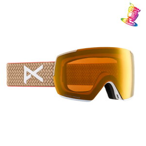 2425ANONyAmzS[O M5 Low Bridge Goggles t[FSummit Taupe YFPerceive Sunny Bronze (17% / S3)/ Perceive Cloudy Burst (59% / S1) yKiz