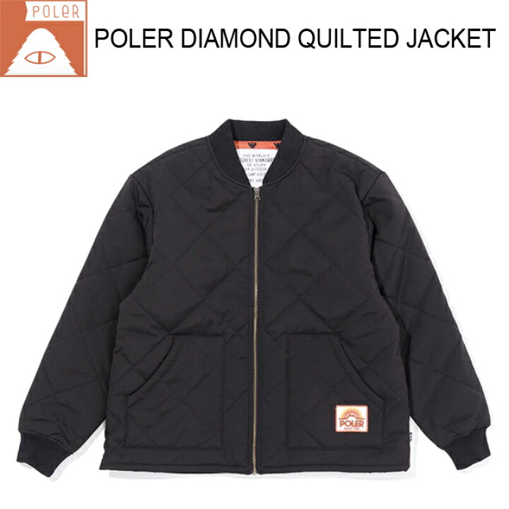 楽天市場】POLER【ポーラー 】POLER DIAMOND QUILTED JACKET 