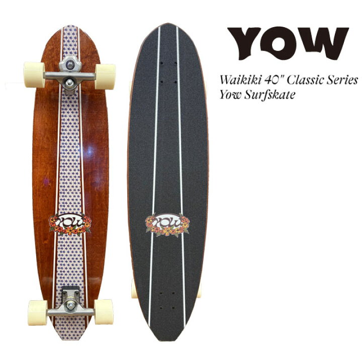 楽天市場】YOW SURF SKATE ヤウサーフスケート SHAPER SERIES WAIKIKI 