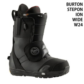 BURTON STEPON ION WIDE BOOTS MENS BLACK バートン ステップオン ブーツ アイオン ワイドW24