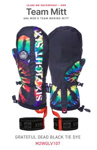 686 SIX EIGHT SIX【シックスエイトシックス】TEAM MERINO MITT GLOVE スノーボード グローブ ミトン【正規品】