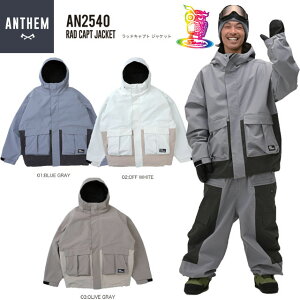 \񏤕i25-26ANTHEMyAZzRAD CAPT JACKET AN2540yKiz