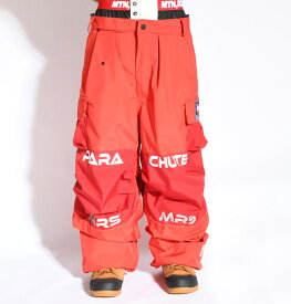 25-26 MTN.ROCK STAR【マウンテンロックスター】PARACHUTE PANTS 3LAYER スノーボード ウェア【正規品】