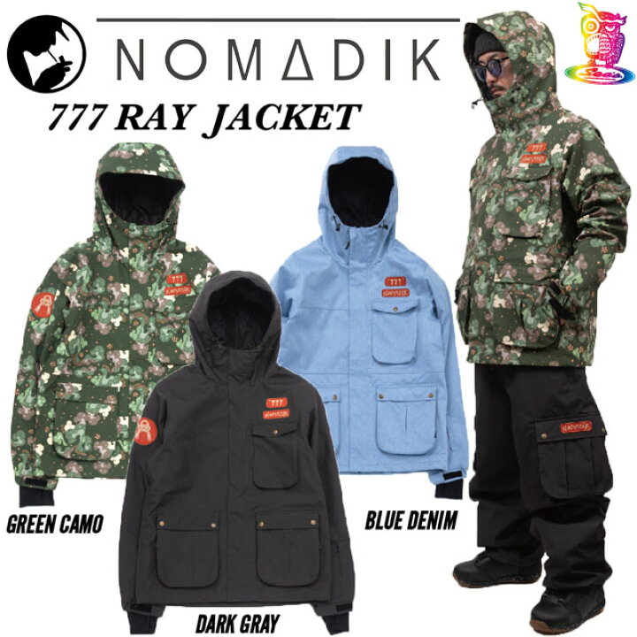 楽天市場】25-26 NOMADIK【ノマディック】777 JACKET スノーボード 