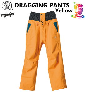 \񏤕i25-26UNFUDGE yAt@bWzDRAGGING PANTS(WIDE FIT)yKizYELLOW