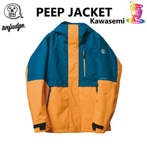 25-26UNFUDGE yAt@bWzPEEP JACKET(BASIC FIT)yKizKAWASEMI