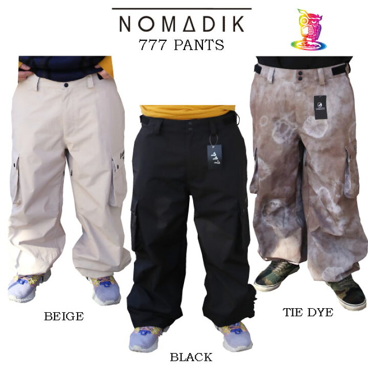 楽天市場】予約商品☆24-25 NOMADIK【ノマディック】777 PANTS  