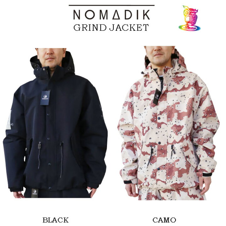 楽天市場】24-25 NOMADIK【ノマディック】GRIND JACKET スノーボード 