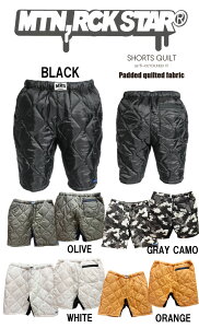 26-27 MTN.ROCK STAR�y�}�E���e�����b�N�X�^�[�zEARLY���f�� SHORTS QUILT �X�m�[�{�[�h �C���i�[�y���K�i�z