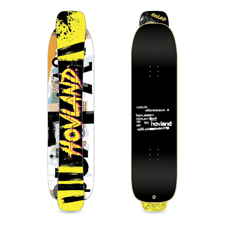 楽天市場】HOVLAND SNOWSKATE RAM 105CM BUCKSHOT DECK コラボCOMPLETE  