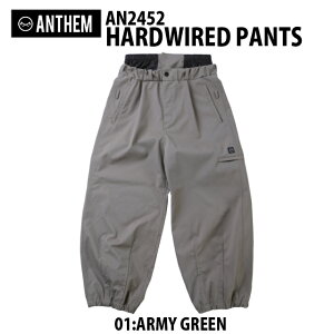 24-25ANTHEMyAZzHARD WIRED PANTS(n[hC[hpc)yKizARMY GREEN