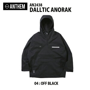 24-25ANTHEMyAZzDALLTIC ANORAK(_eBbN AmbN)yKizOFF BLACK