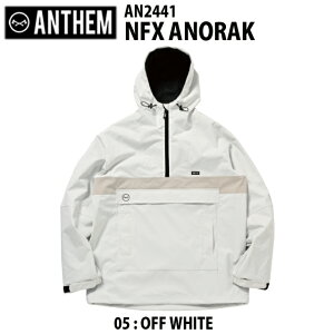 24-25ANTHEMyAZzNFX ANORAK(NFXAmbN)yKizOFF WHITE