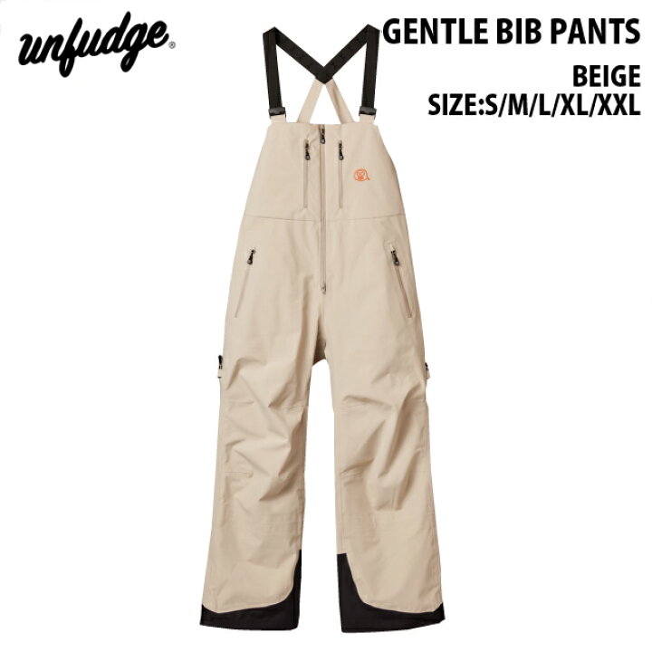 楽天市場】24-25☆UNFUDGE OUTWEAR【アンファッジ】GENTLE BIB PANTS 