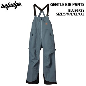 24-25UNFUDGE OUTWEARyAt@bWzGENTLE BIB PANTS(WIDE FIT)yKizBLUE GREY