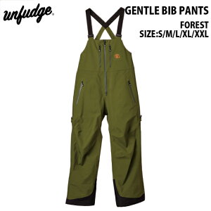 24-25UNFUDGE OUTWEARyAt@bWzGENTLE BIB PANTS(WIDE FIT)yKizFOREST