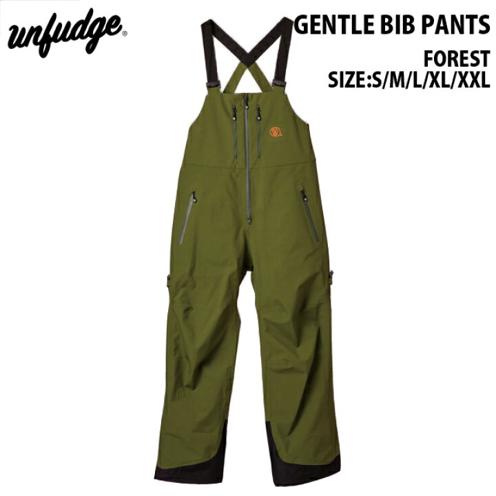 楽天市場】24-25☆UNFUDGE OUTWEAR【アンファッジ】GENTLE BIB PANTS 