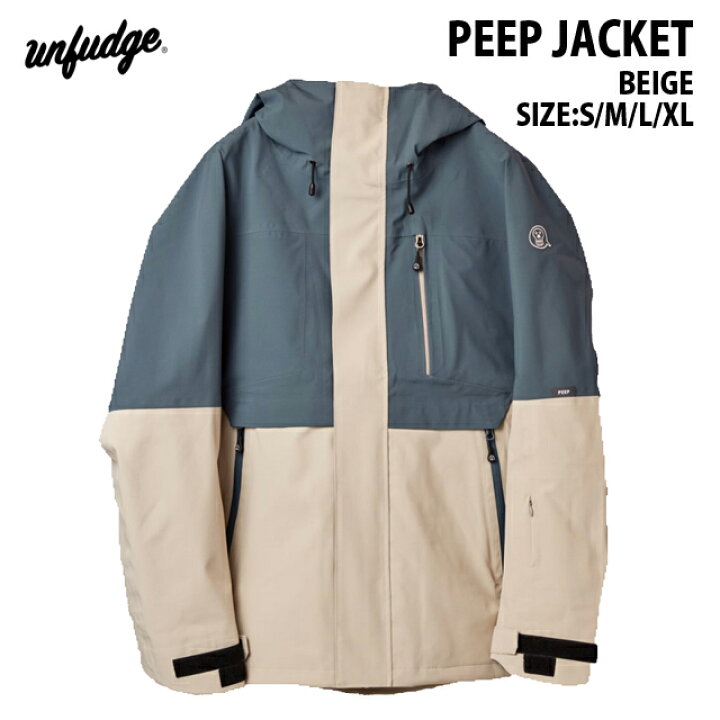 楽天市場】24-25☆UNFUDGE OUTWEAR【アンファッジ】PEEP JACKET【正規  