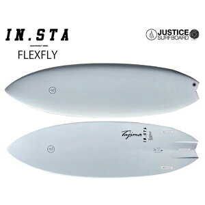JUSTICEWXeBXsurfboardT[t{[hFLEXFLY "IN.STA" WHITE CX^@tbNXtC2025fFUTURES