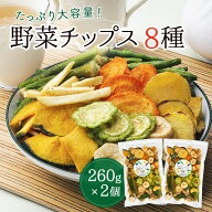 野菜チップス 8種 2個セット 520g 野菜スナック 乾燥野菜 バナナチップス カラダにおいしい 業務用 こど…