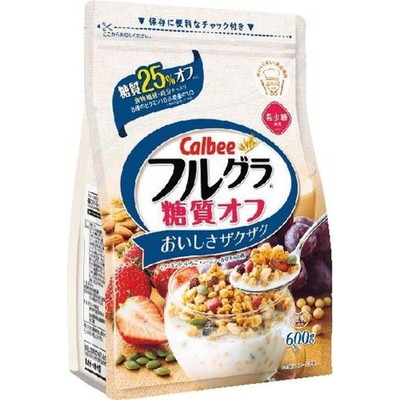☆送料無料☆ 北海道 沖縄以外 カルビー 売り込み フルグラ糖質オフ600ｇ×6個×2セット OUTLET SALE