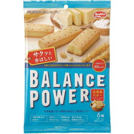 ハマダ　袋バランスパワー　北海道バター味　1袋(2本×6入）×10個