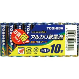 TOSHIBA　アルカリ乾電池　単四10本入り×3個（30本）【東芝】【メール便（代引き不可）】【送料無料】【単四電池・単四乾電池】