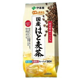 【全商品ポイント5倍 1/15(金)0:00〜1/15(金)23:59】伊藤園　伝承の健康茶 国産はと麦茶ティーバッグ　袋(30バッグ) ×10個