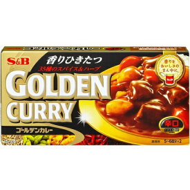 エスビー食品 S＆B ゴールデンカレー辛口198G×60個