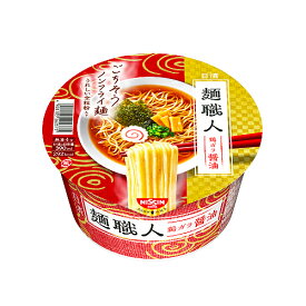 日清食品 日清麺職人 醤油 88g ×24個（2ケース） /全粒粉入り / ノンフライ麺 /醤油スープ