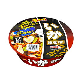 【全商品ポイント10倍 5/25(土)0:00～23:59】徳島製粉 金ちゃんいか焼そば 129g ×12個 /イカ風味 /濃辛ソース