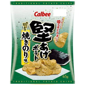 カルビー　堅あげポテト　焼きのり味（65g）×12個×2セット