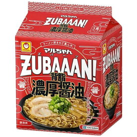 東洋水産　マルちゃんZUBAAAN! 背脂濃厚醤油（ 3食パック）×9個×2セット【送料無料】