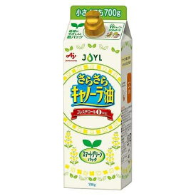 【全商品ポイント5倍 5/30(木)0:00～23:59】味の素 J-オイルミルズ　さらさらキャノーラ油 （700g）紙パック×6個×2セット