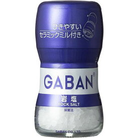 GABAN　ギャバン ミル付き岩塩（40g）×5個×2セット