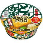 日清食品　日清のどん兵衛PRO 高たんぱく&低糖質 きつねうどん [西]88g（めん66g）×12個