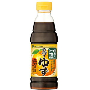 【全商品ポイント10倍 10/24(金)20:00〜10/25(土)23:59】【訳あり・在庫処分】ミツカン かおりの蔵 丸搾りゆず 360mL×1個 ※賞味期限2026年5月2日 ポン酢/ぽん酢/調味料/つゆ/たれ