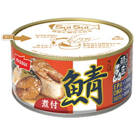 ニッスイ　SuiSuiオープン うまい！鯖匠 さば煮付　180g×12個　缶詰/鯖缶/さば缶/サバ缶/常備食/保存食/防災/備蓄/キャンプ/料理