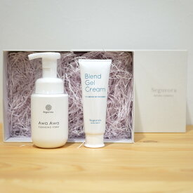 プレゼント 美肌のための ギフト 泡と保湿の2点セット 泡あわ クレンジング フォーム と オールインワンジェル の セット 無添加 泡洗顔 敏感肌 毛穴黒ずみ 角質 小鼻 つっぱらない 保湿 母の日 ギフトセット