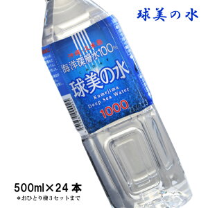 yVX[p[SALEu̐vdx1000(500ml×24{)꓇̊Cm[w100%BY~lEH[^[ Kumejima Deep Sea Water