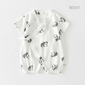 甚平 ロンパース 肌着 ベビー 赤ちゃん 男の子 女の子 新生児 甚平オール ロンパース コットン 子供 キッズ ガーゼ 涼しい 綿100% 夏 祭 浴衣 パジャマ 和服 ひなまつり じんべい じんべえ 花火