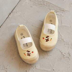 上履き 上靴 刺繍 子供靴 うわばき うわぐつ 内履き 男の子 女の子 入園準備 新入学 保育園 幼稚園 小学校 ウサギ 花柄 ハリネズミ 可愛い おしゃれ 室内履き シューズ キッズ ベビー服 子供